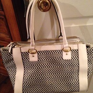 Liz Claiborne Black White Handbag